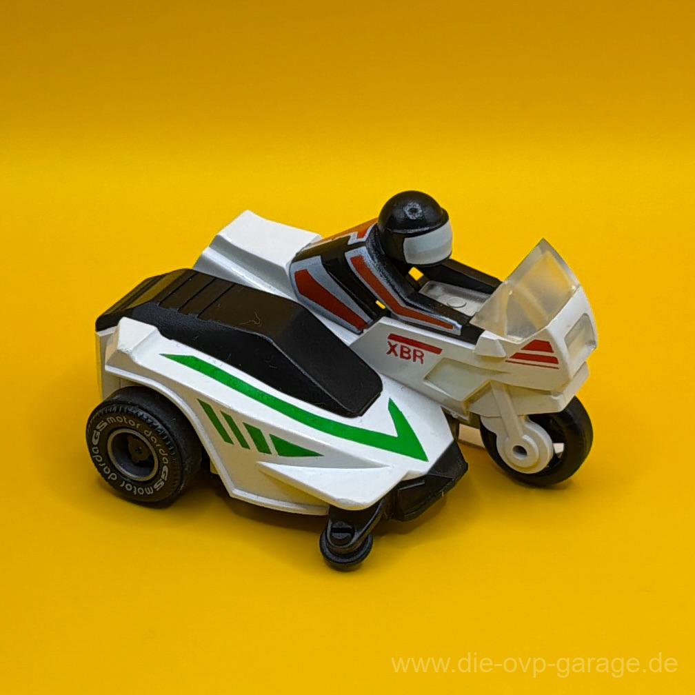 Darda Motorrad weiß lose