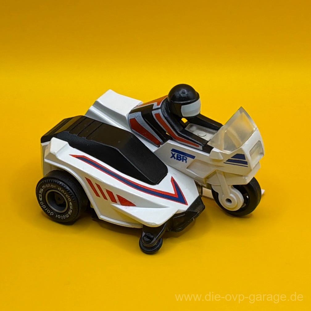 Darda Motorrad weiß lose