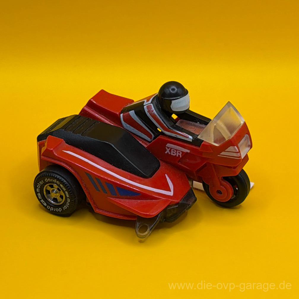 Darda Motorrad rot lose