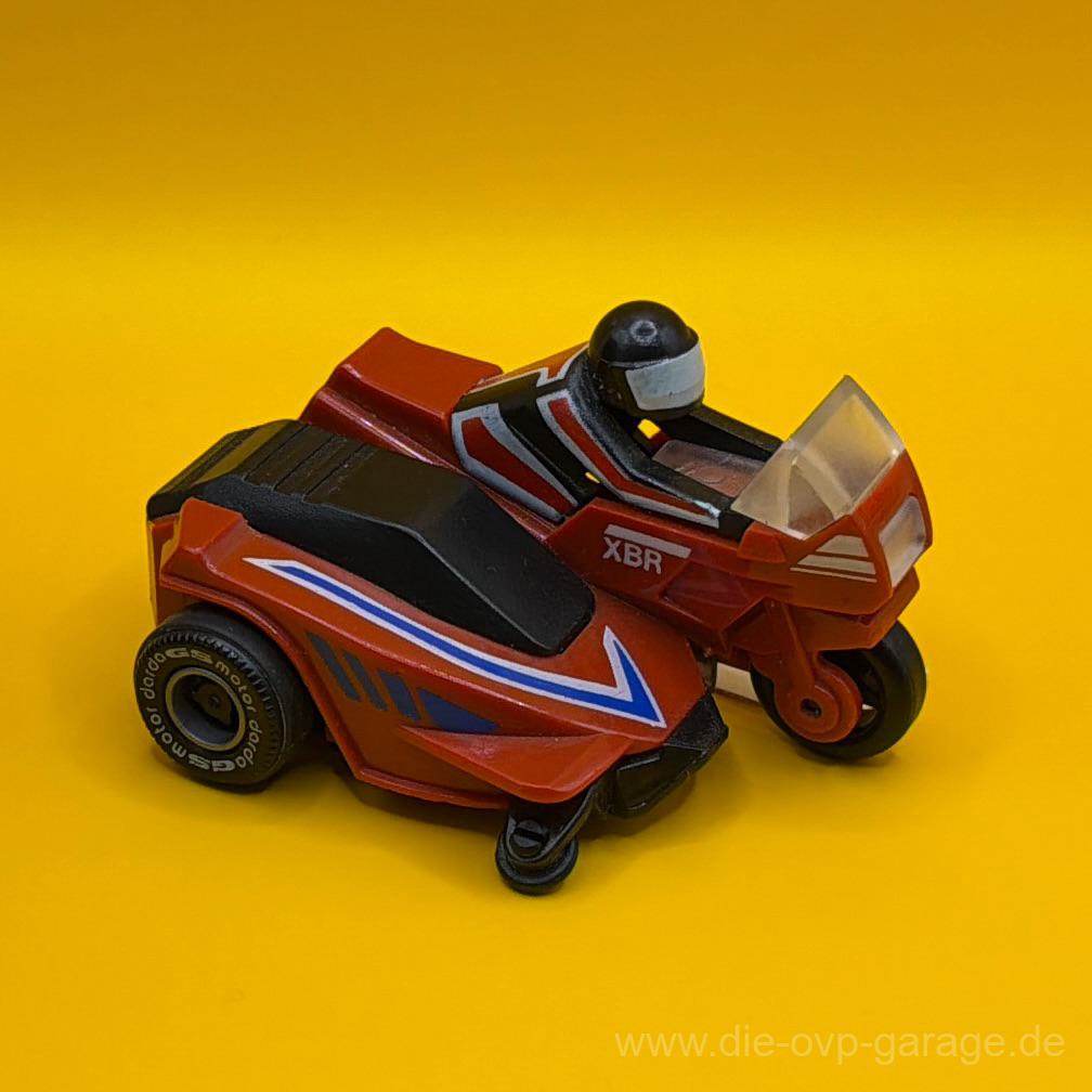 Darda Motorrad rot lose