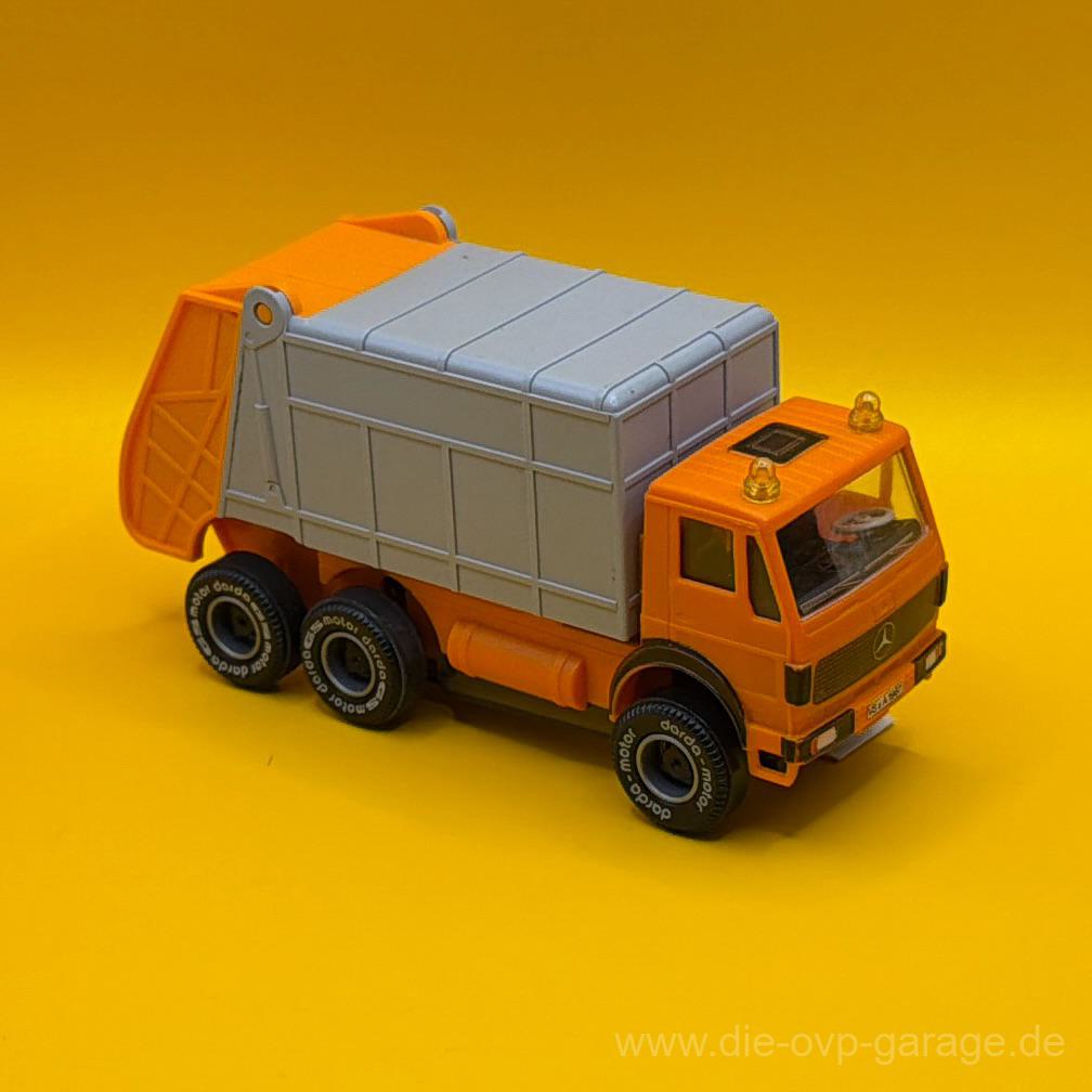 Darda Mercedes Müllfahrzeug orange lose